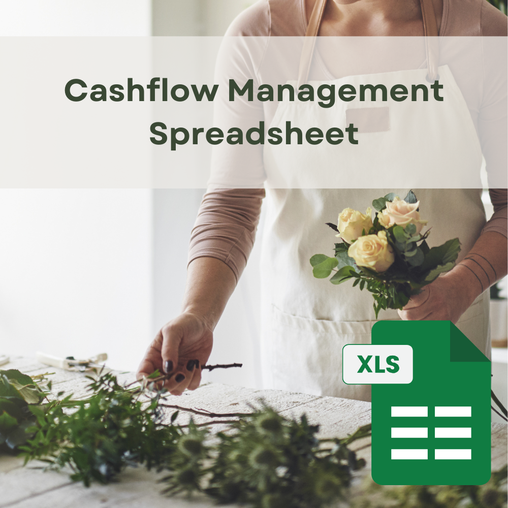 Cashflow Management for a Profitable Business - Excel Spreadsheet