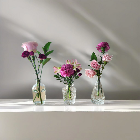 Trio de soliflores BLOMM