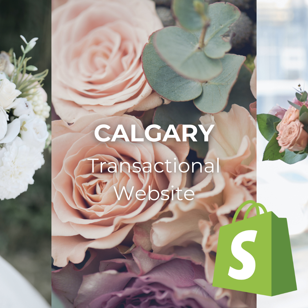 Shopify Transactional Website for Florists - CALGARY Template